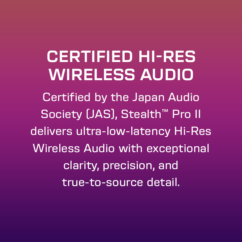 Certified Hi-Res Wireless Audio