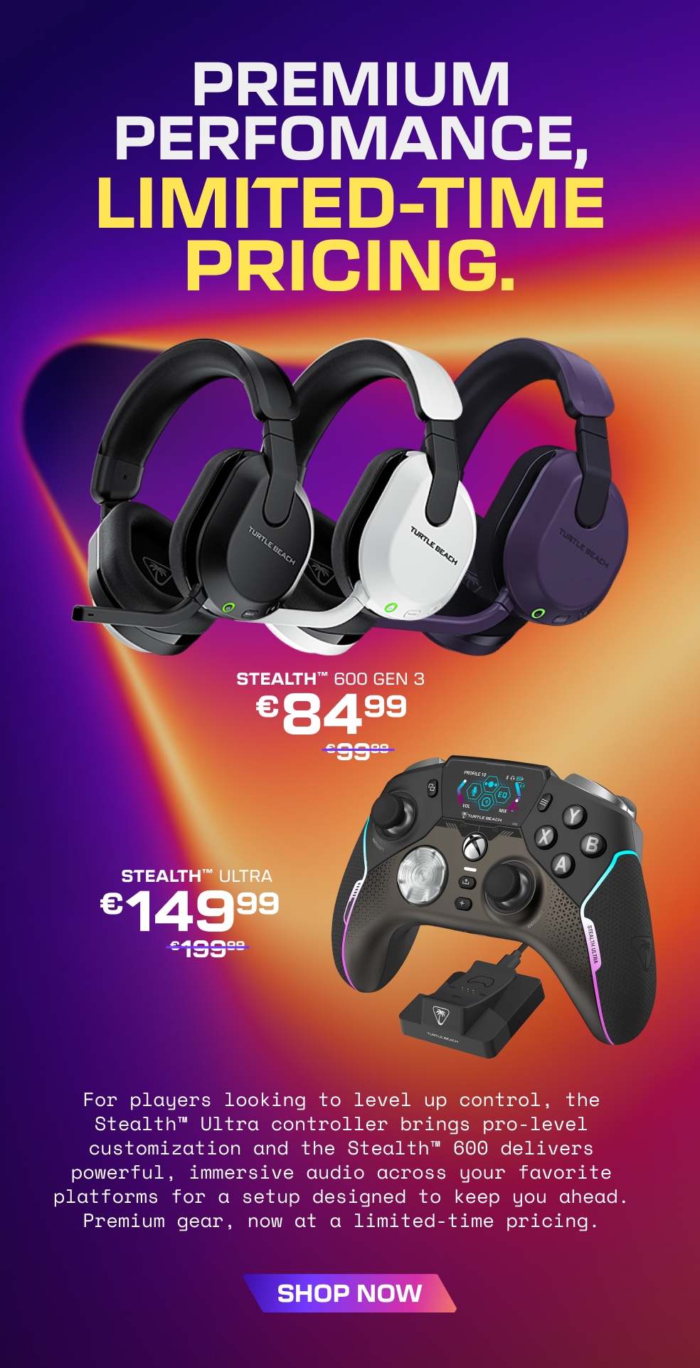 Save on Stealth Fan-Favorites