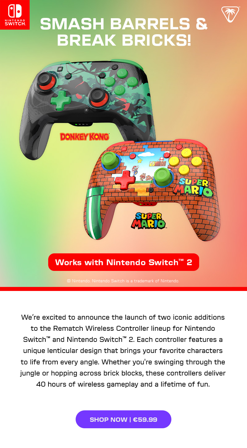 Mario Bricks & Donkey Kong - Rematch Controller
