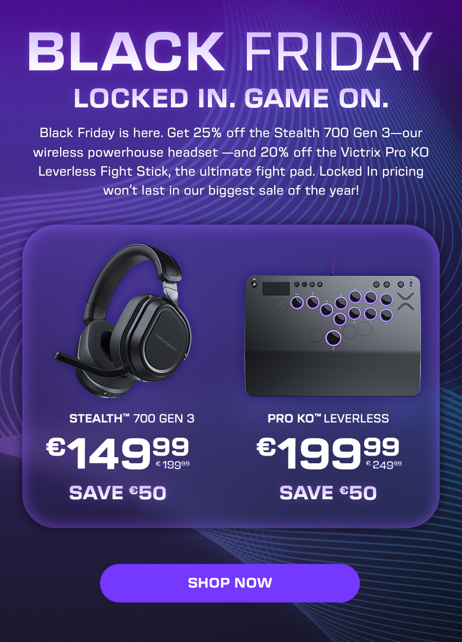 Locked In: Black Friday Starts Now!