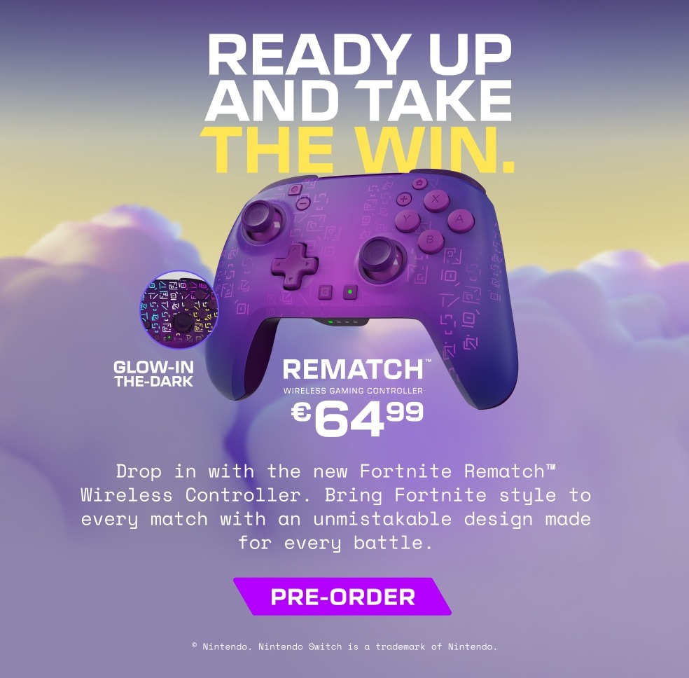 Rematch Wireless Fortnite Nintendo Switch 2