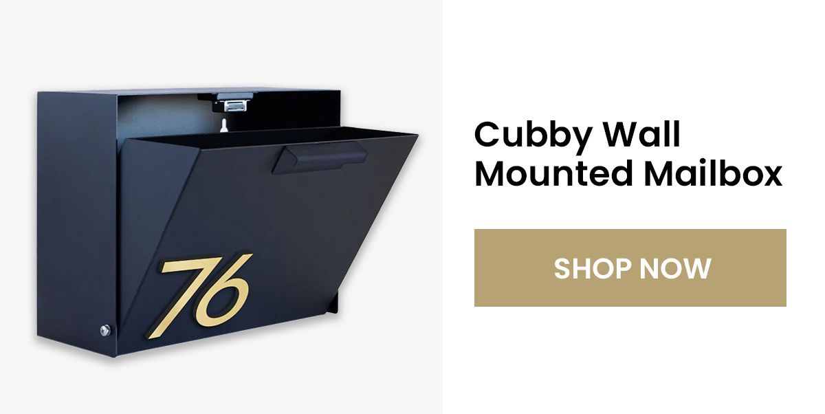 Wall Mounted Mailboxes Modern Aspect