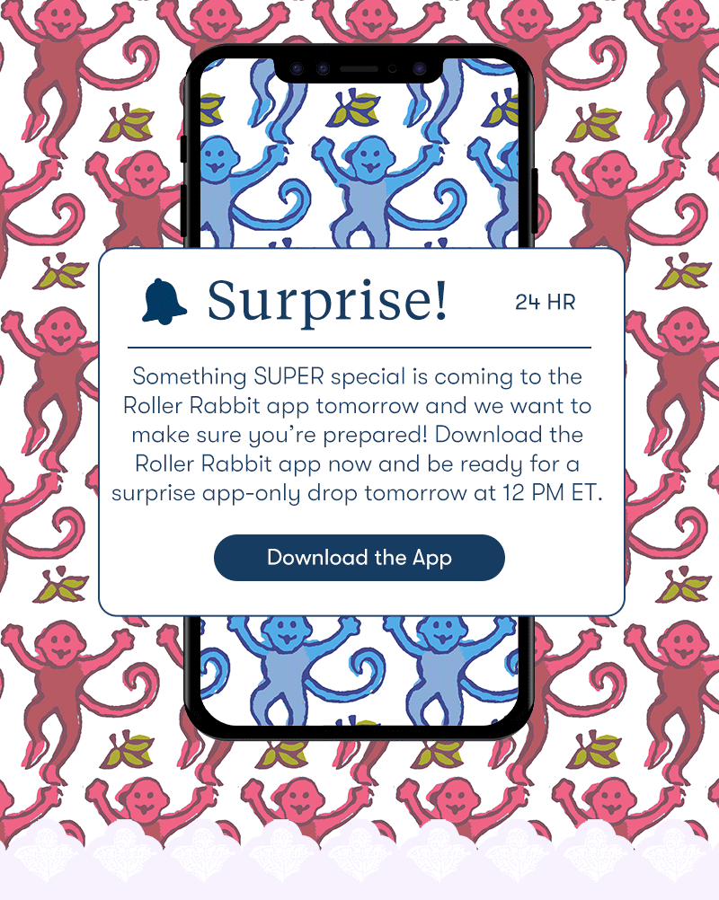 Get ready for this app exclusive… Roller Rabbit