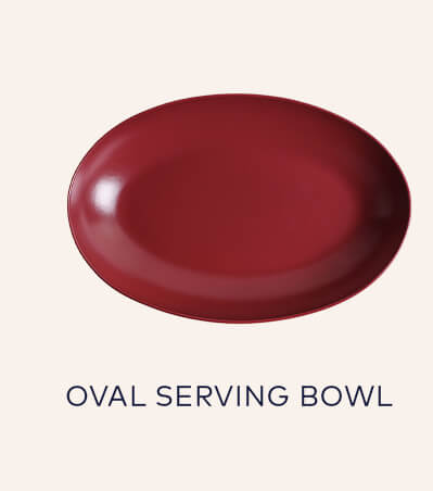 Oval Serving Bowl Oval Serving Bowl