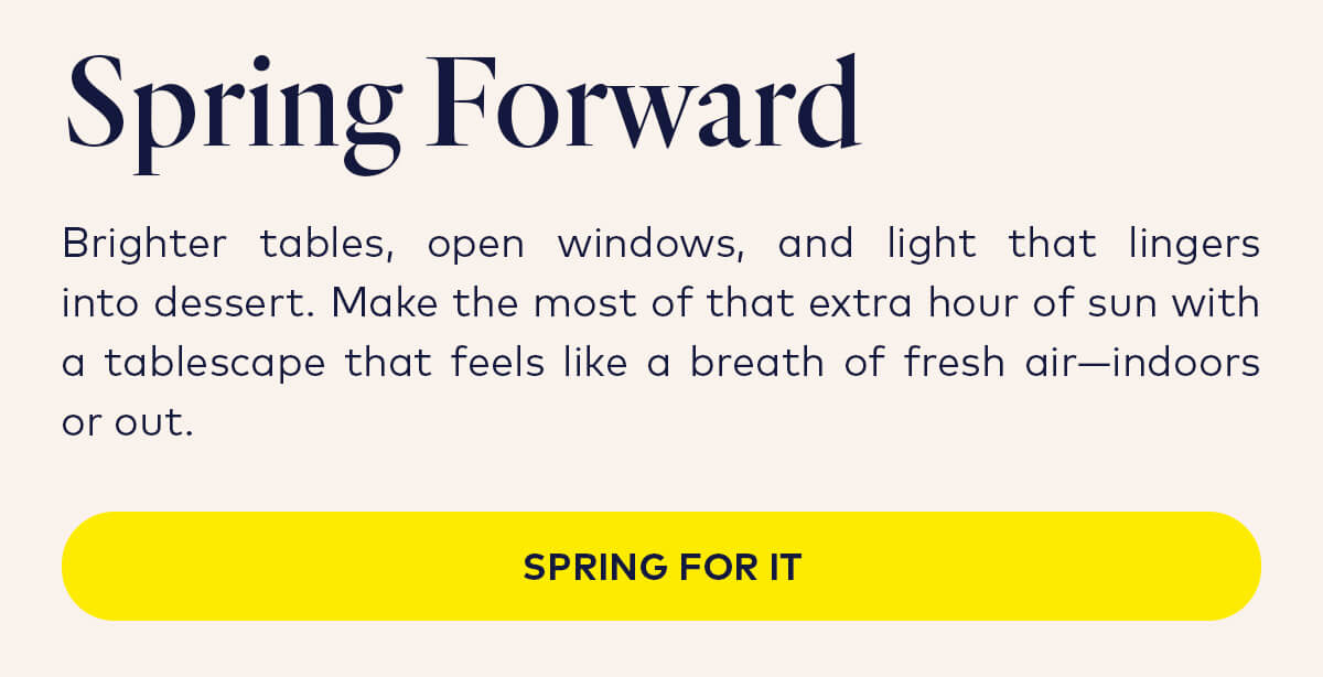 Spring Forward