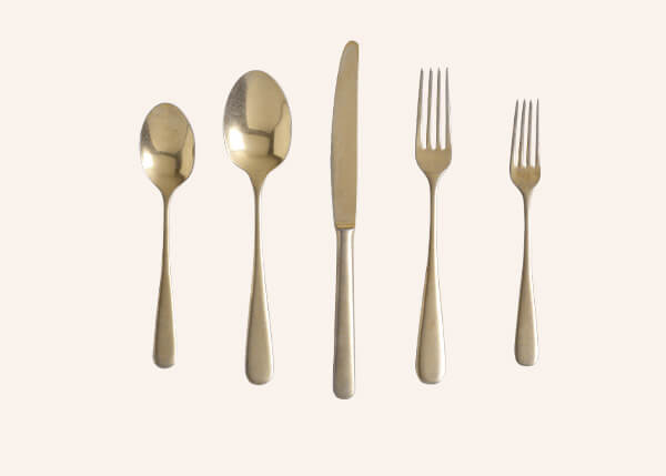 Vintage Gold Flatware Vintage Gold Flatware