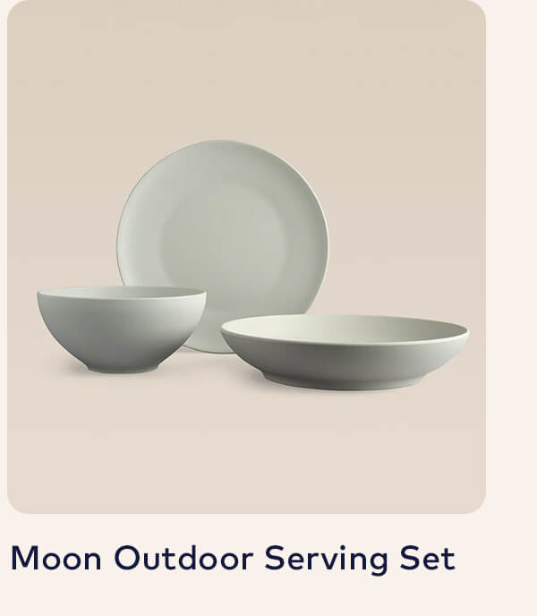 Moon Outdoor Serving Set