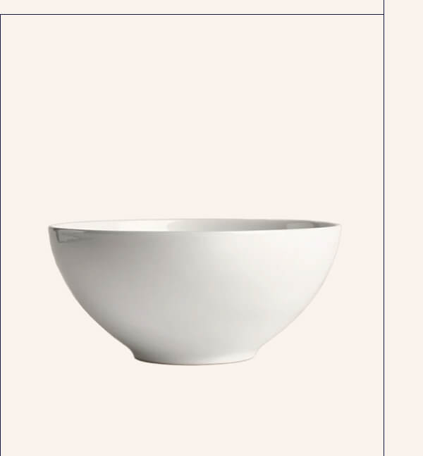 Glossy Serving Bowl