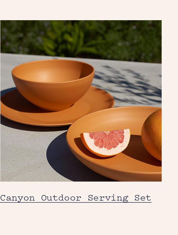 Canyon Outdoor Serving Set