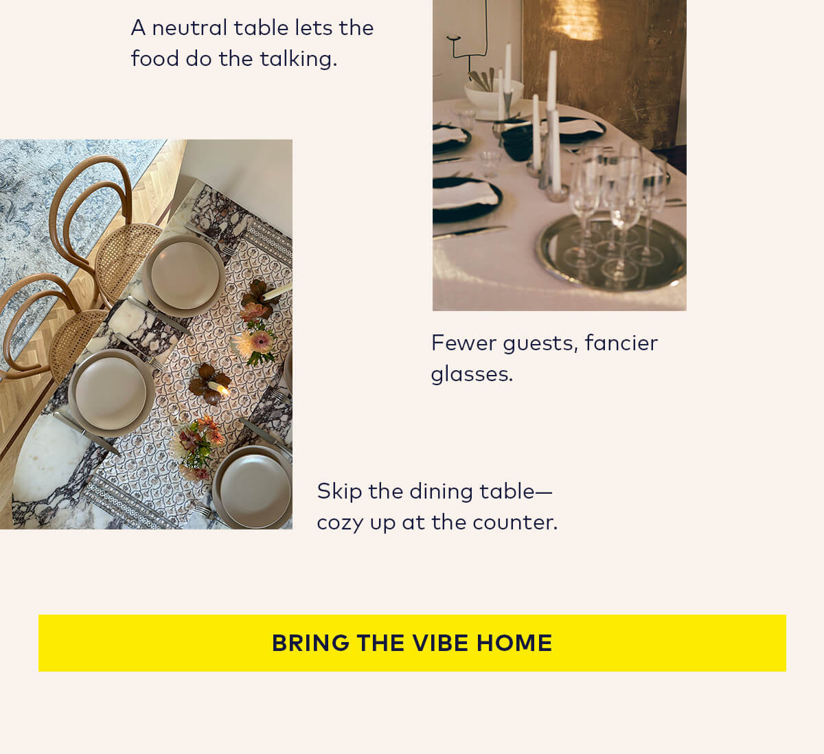 Bring the vibe home