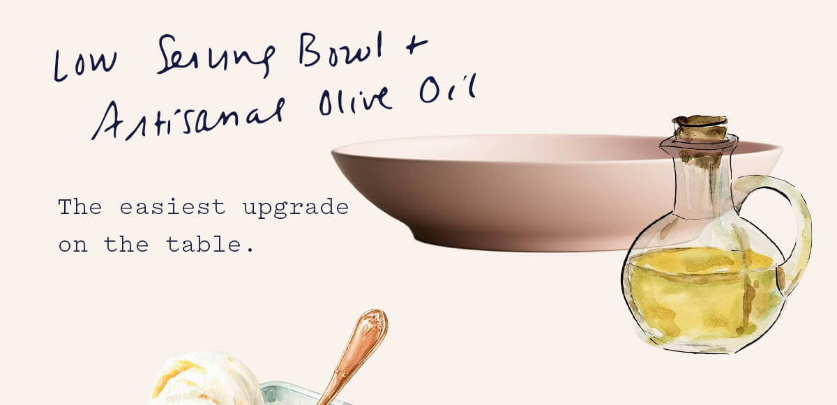 Low Serving Bowl