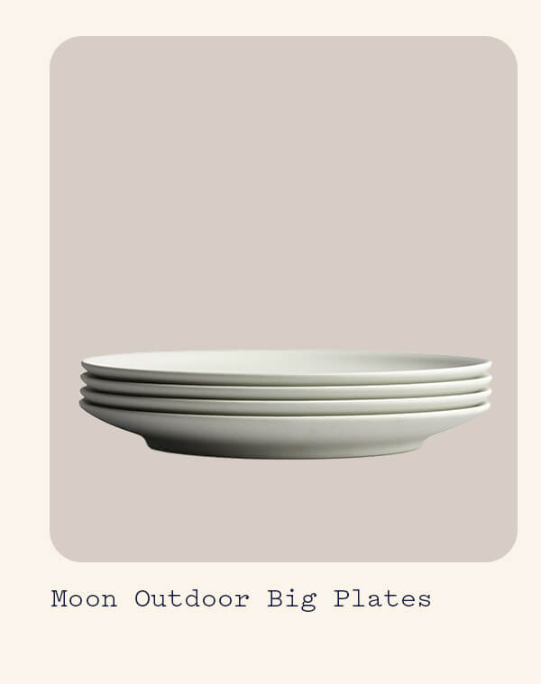 Moon Outdoor Big Plates