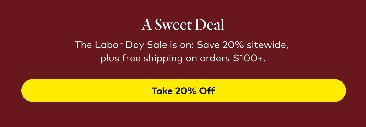 Take 20% Off