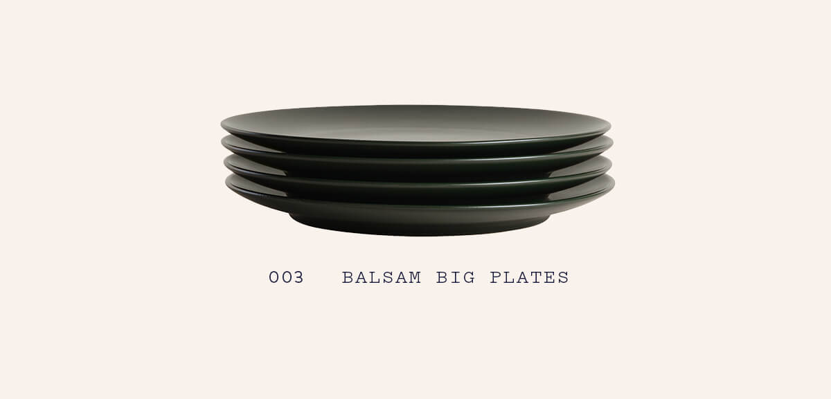 Balsam Big Plates Balsam Big Plates