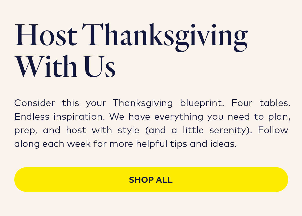 Host Thanksgiving With Us Host Thanksgiving With Us