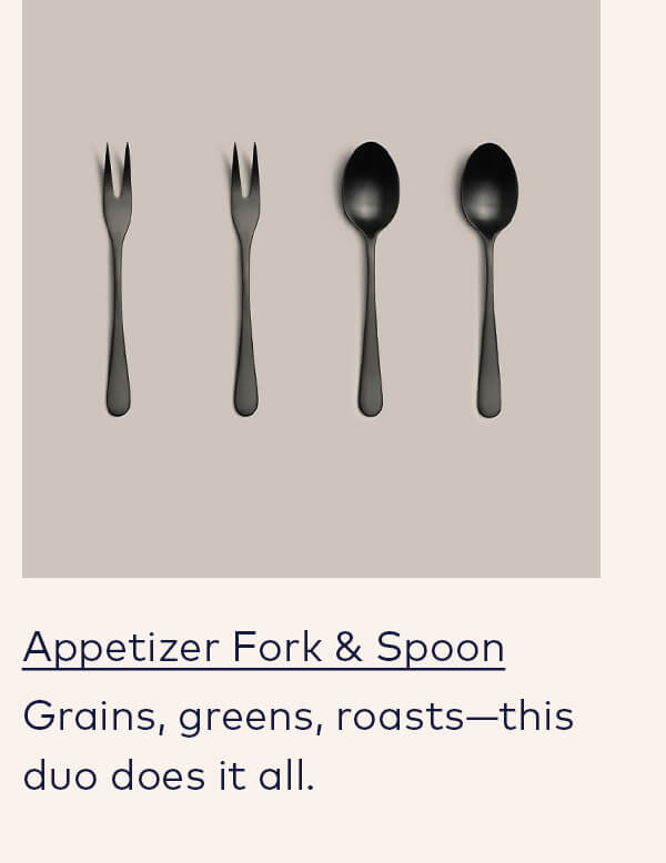 Appetizer Fork & Spoon Appetizer Fork & Spoon