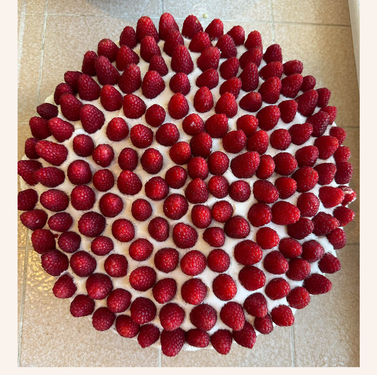 This raspberry trifle never disappoints.