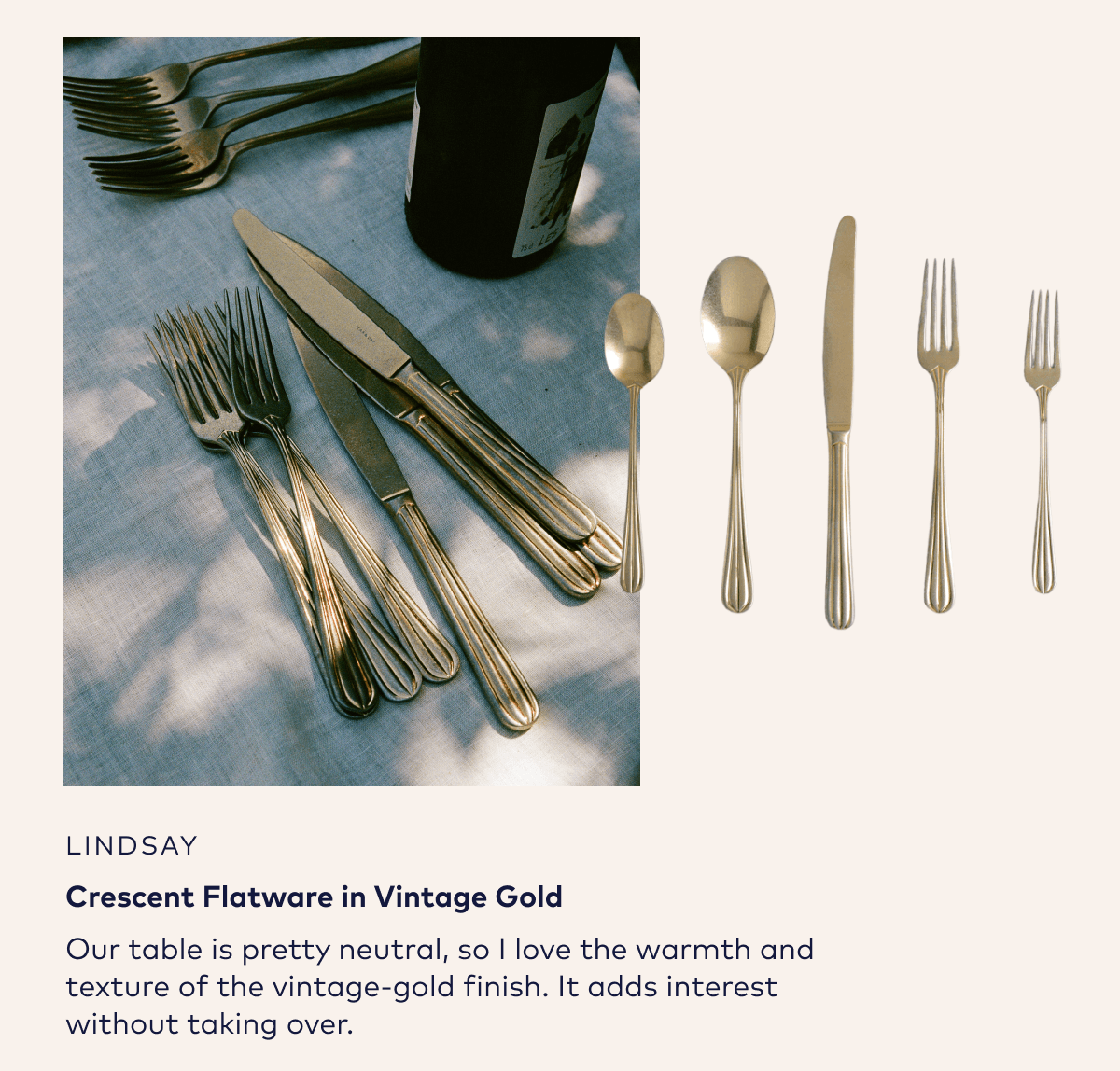 Crescent Flatware