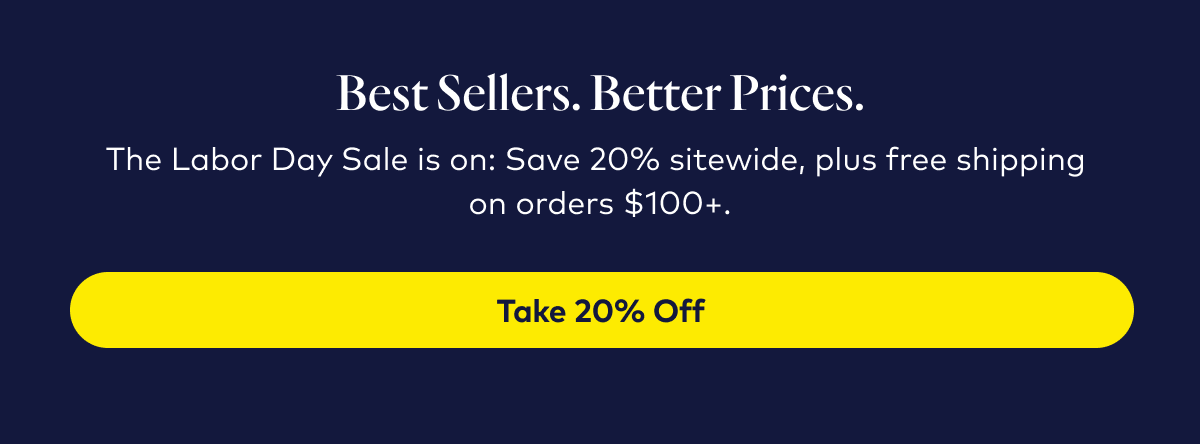 Take 20% Off