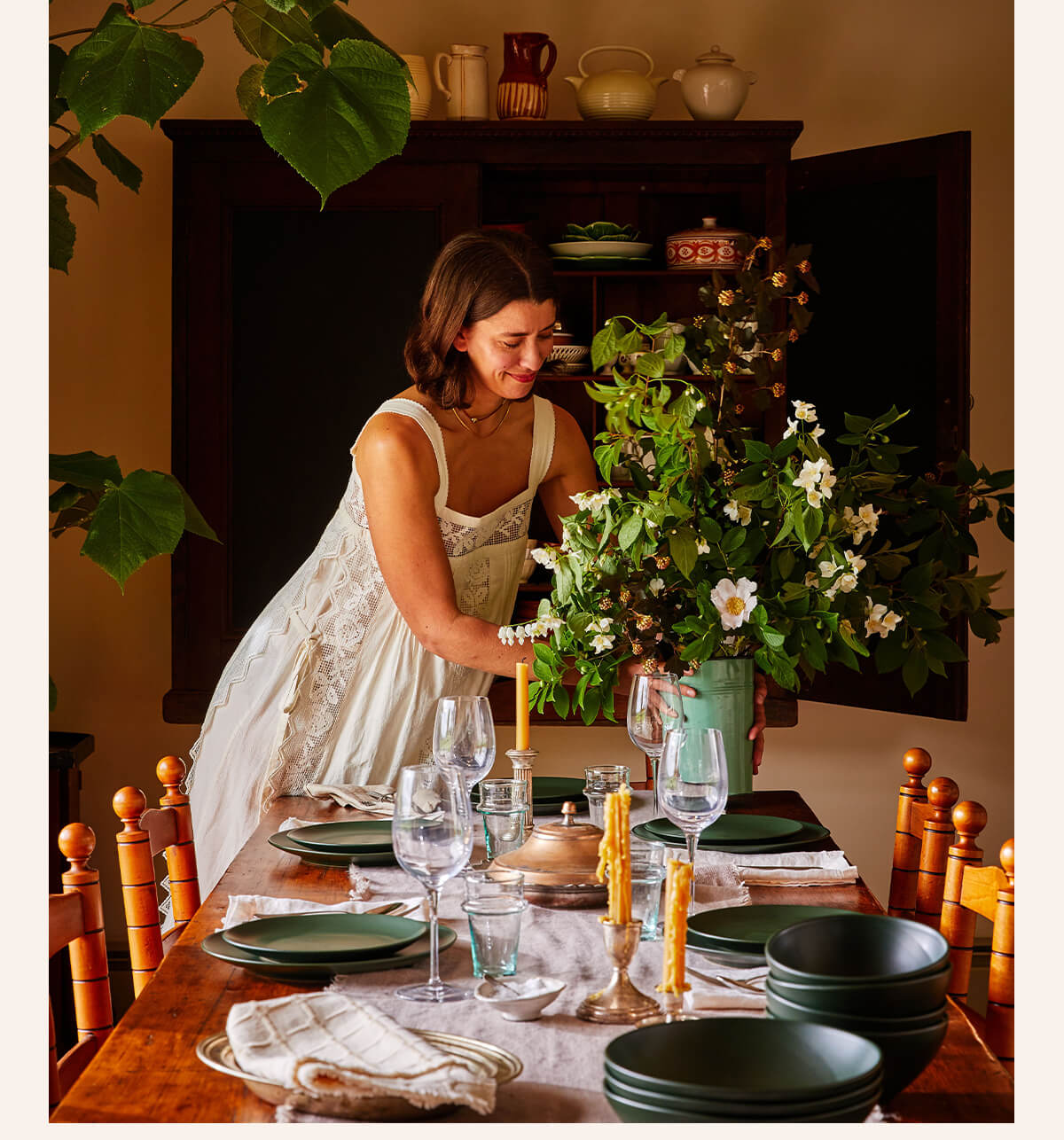 Grounded in green. Created with chef Alexis deBoschnek.