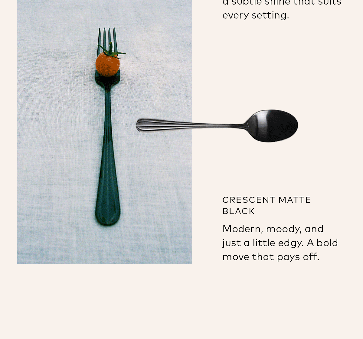 Crescent Matte Black