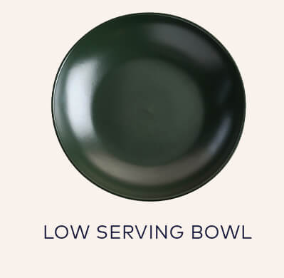 Low Serving Bowl