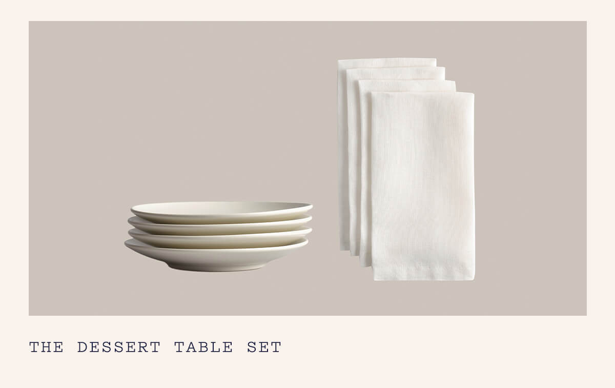 The Dessert Table Set The Dessert Table Set