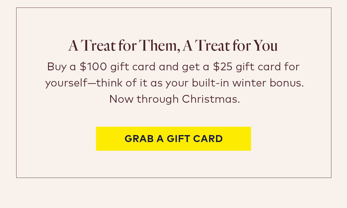 Grab a Gift Card
