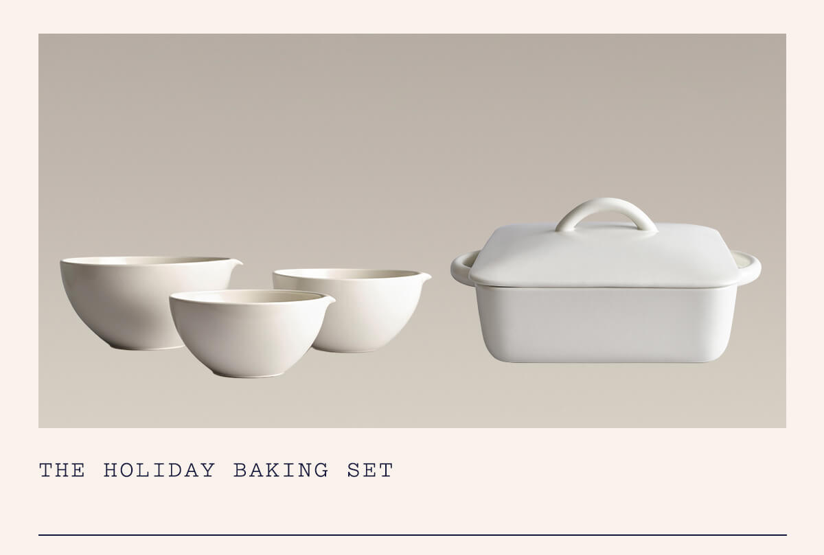 The Holiday Baking Set The Holiday Baking Set