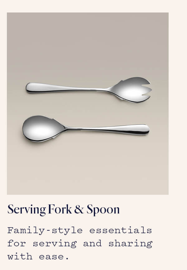 Serving Fork & Spoon