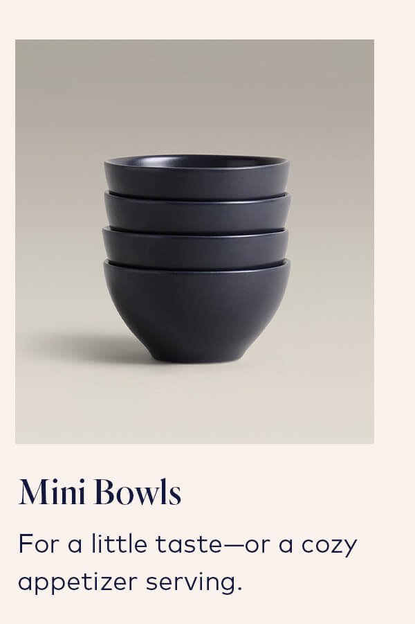 Mini Bowls Mini Bowls
