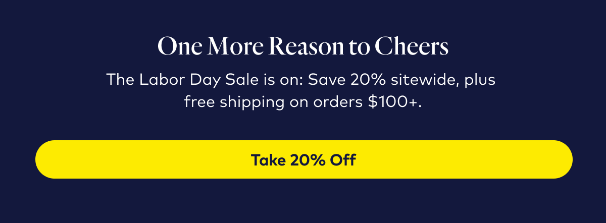 Take 20% Off