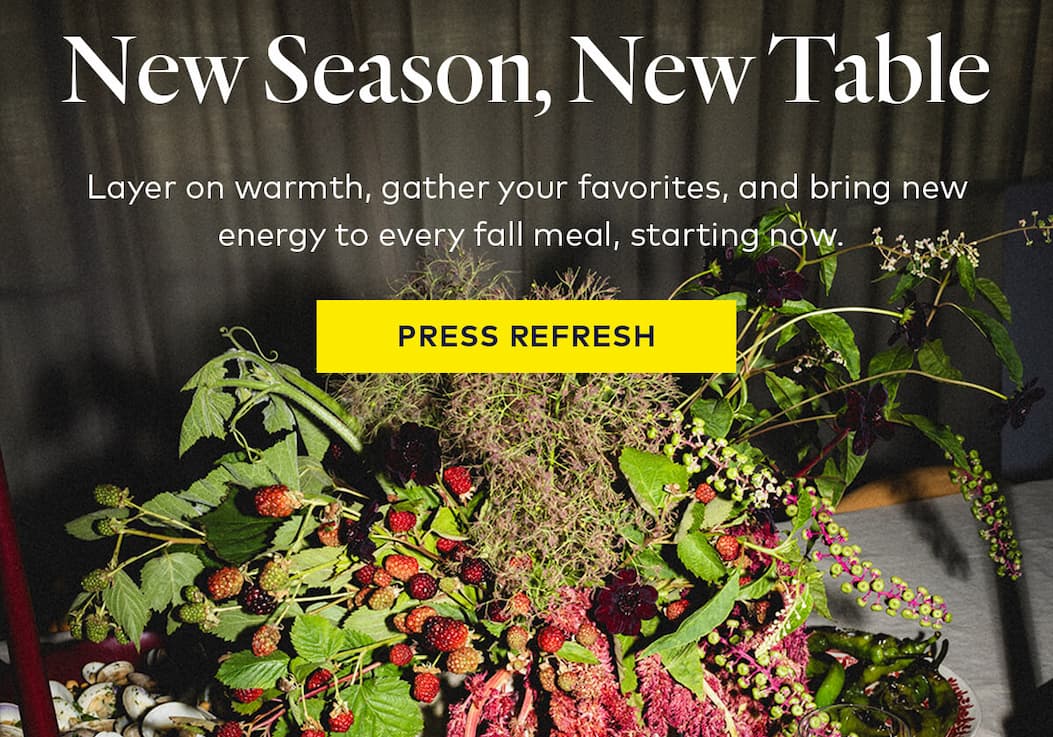 New Season, New Table New Season, New Table