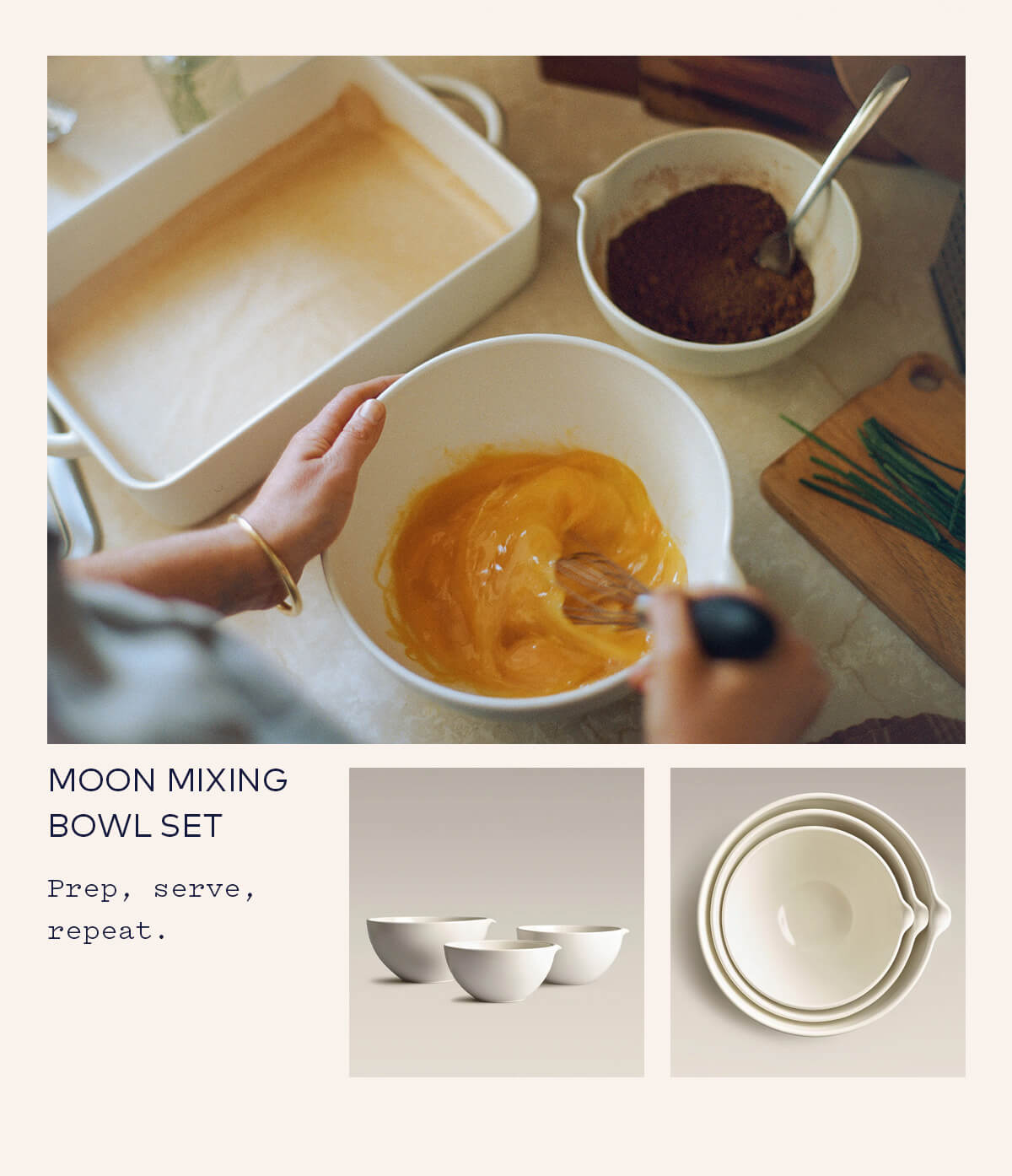 Moon Mixing Bowl Set