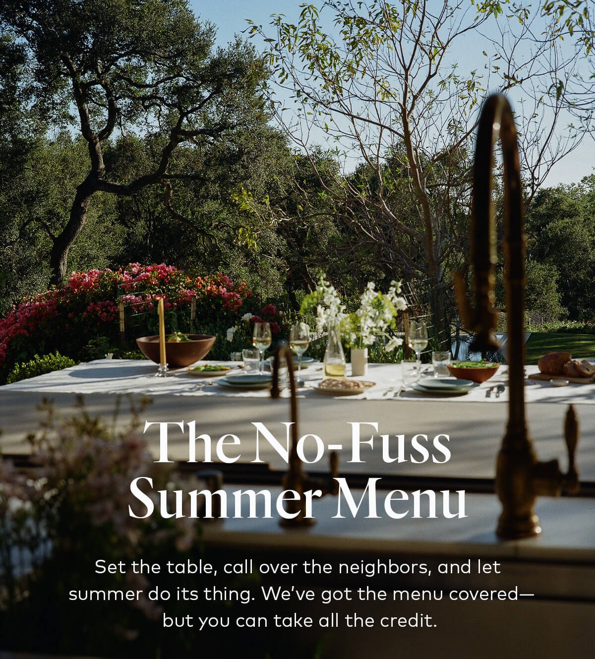 The No-Fuss Summer Menu