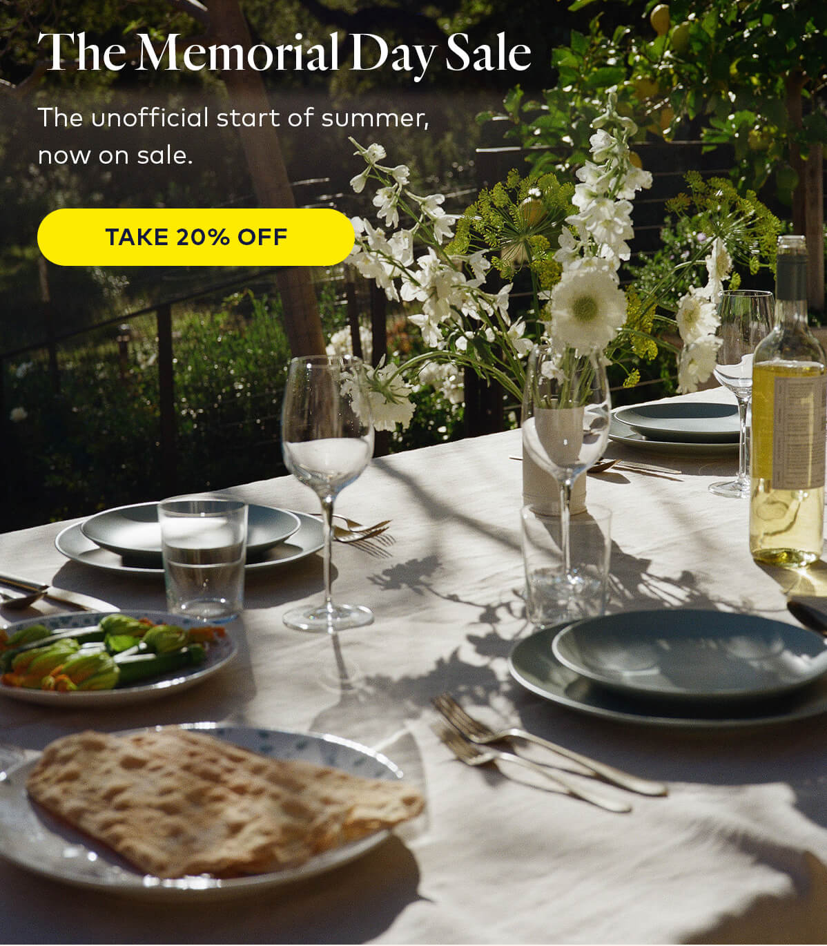 20% off sitewide—no code needed.