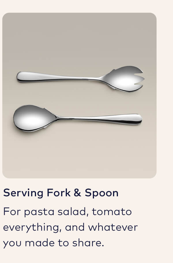 Serving Fork & Spoon