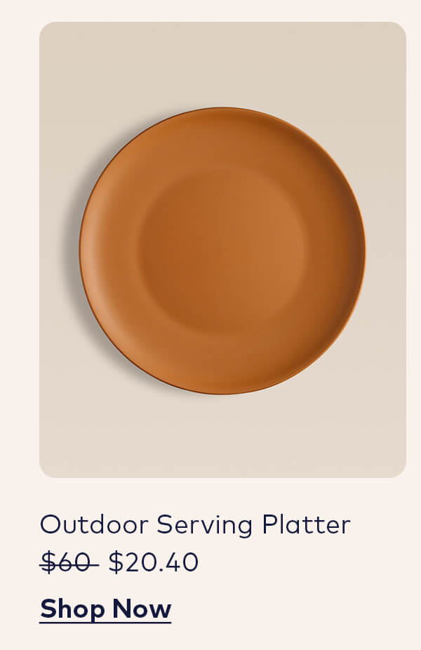 Outdoor Serving Platter