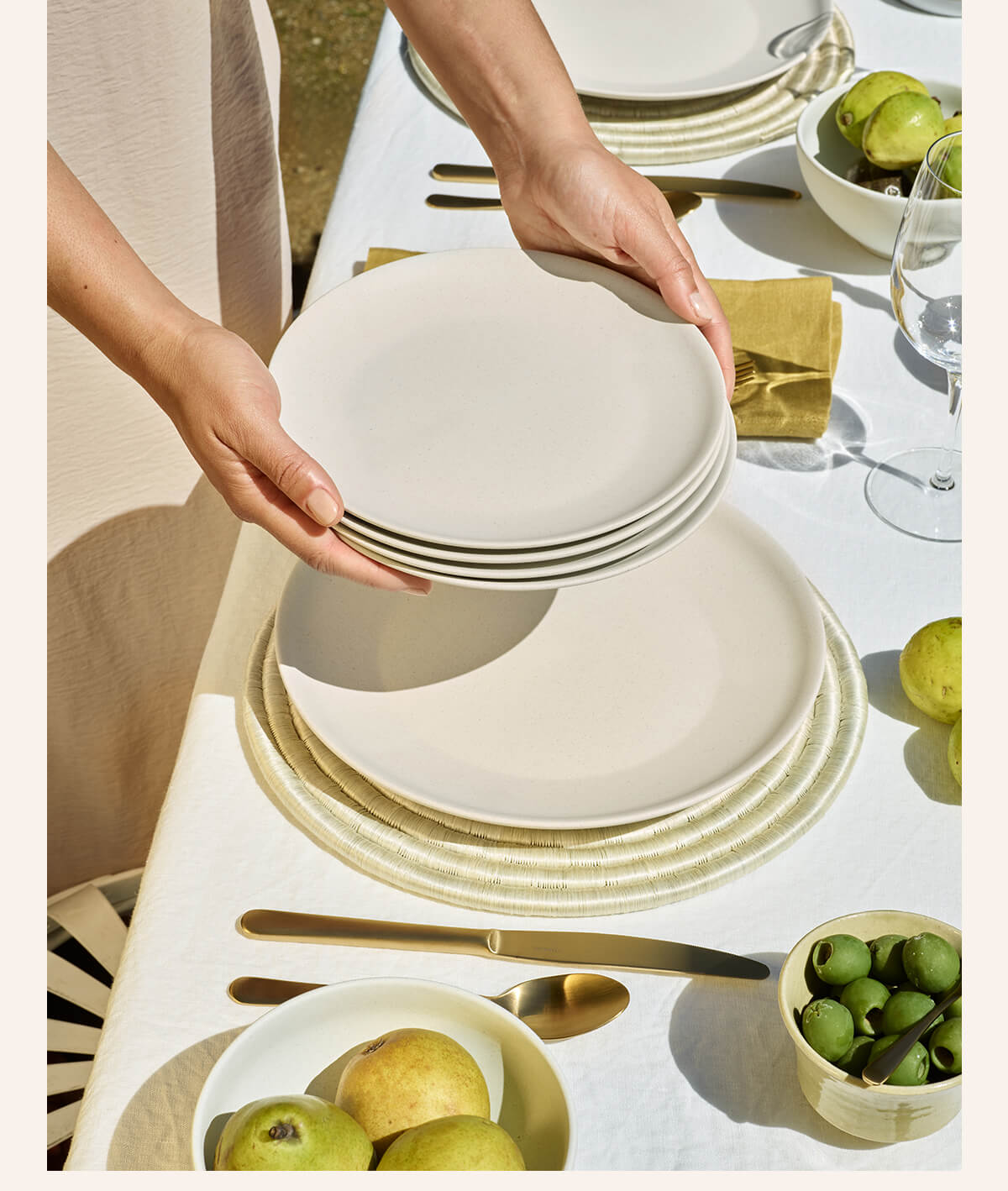 Outdoor dining is on sale.