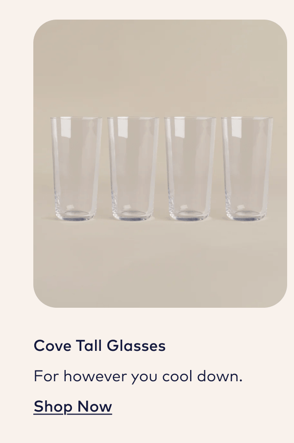 Cove Tall Glasses