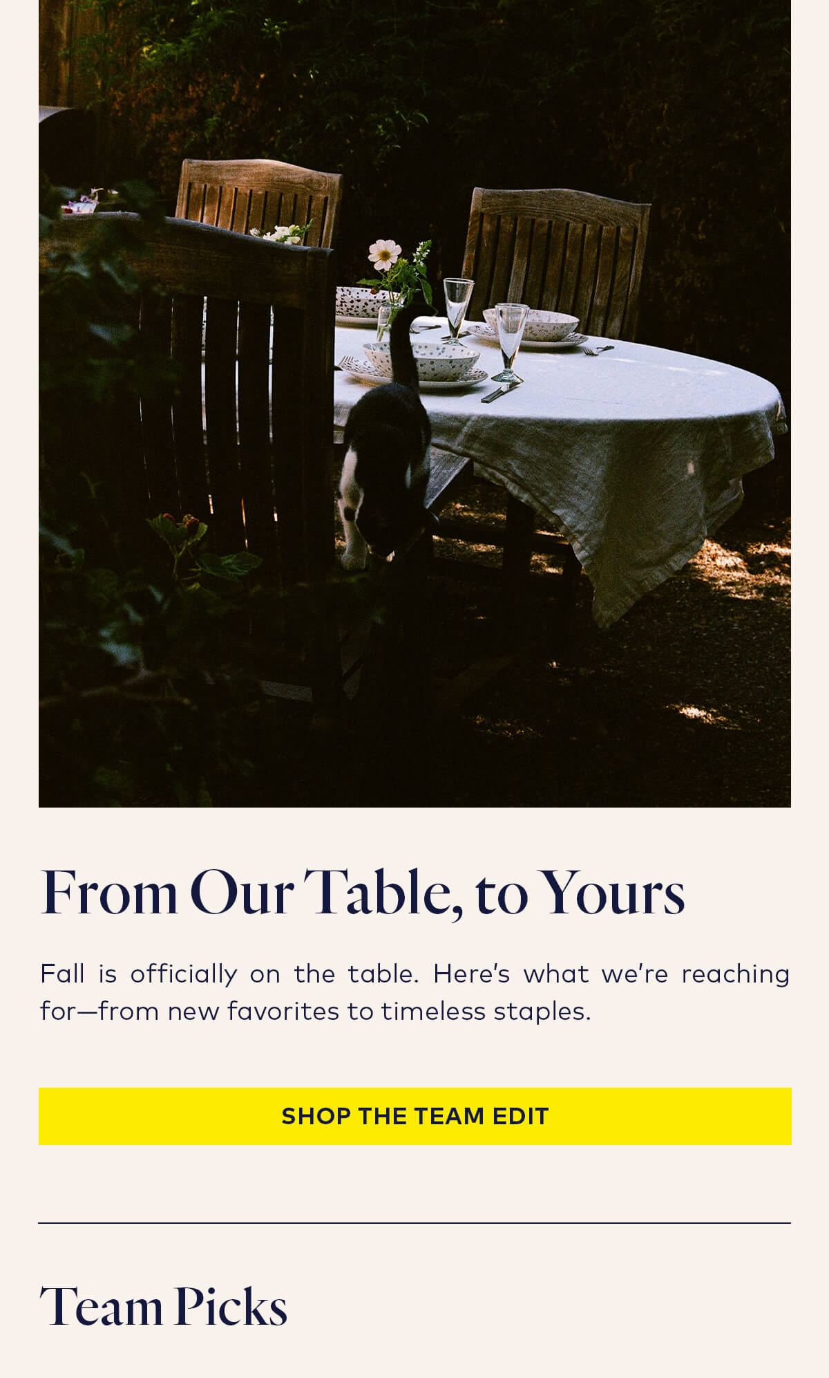 Seasonal color, texture, and warmth—right this way. Seasonal color, texture, and warmth—right this way.