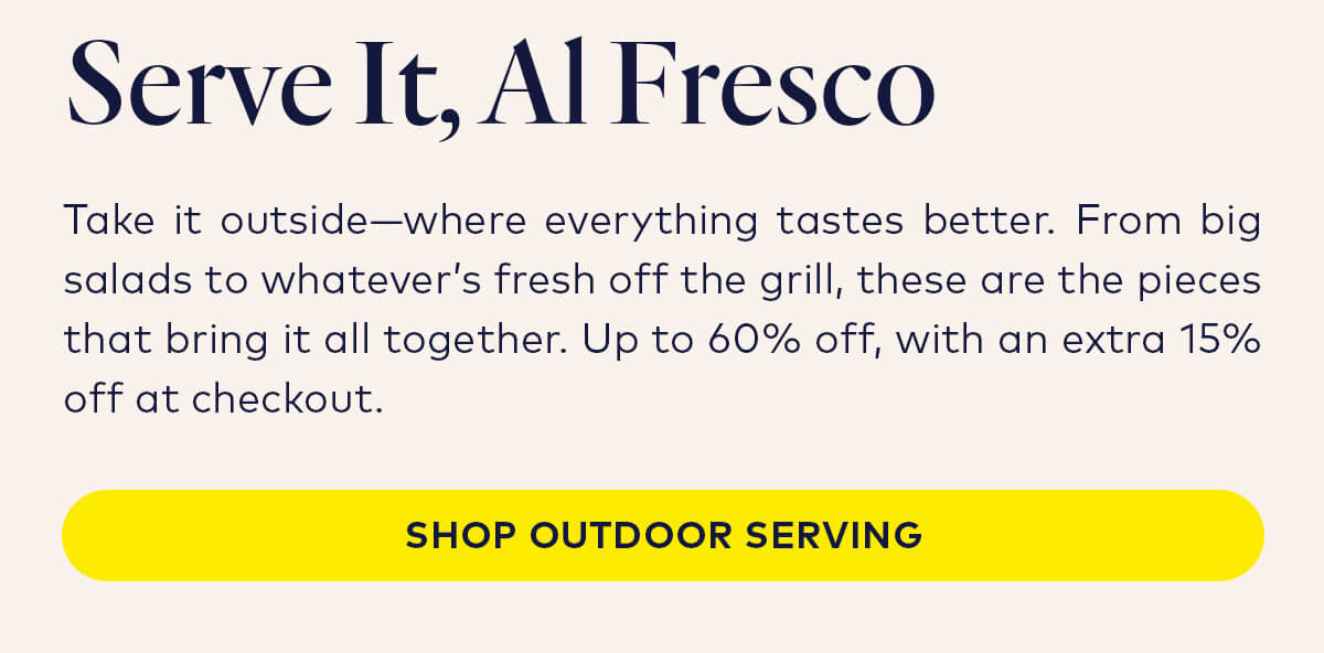 Sun's out, sale's on