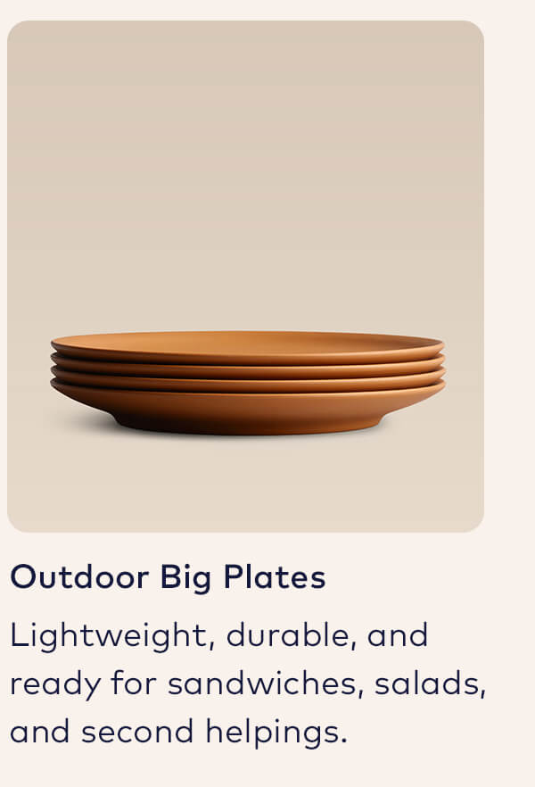 Outdoor Big Plates