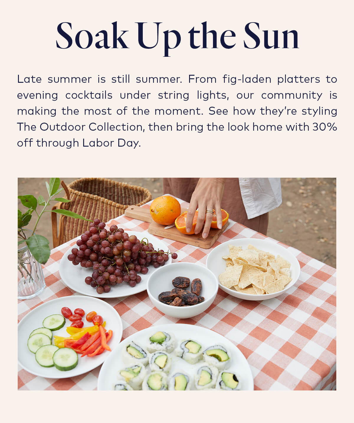 Soak up the Sun Soak up the Sun