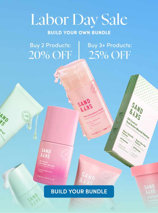 Labor day sale! Build your own bundle