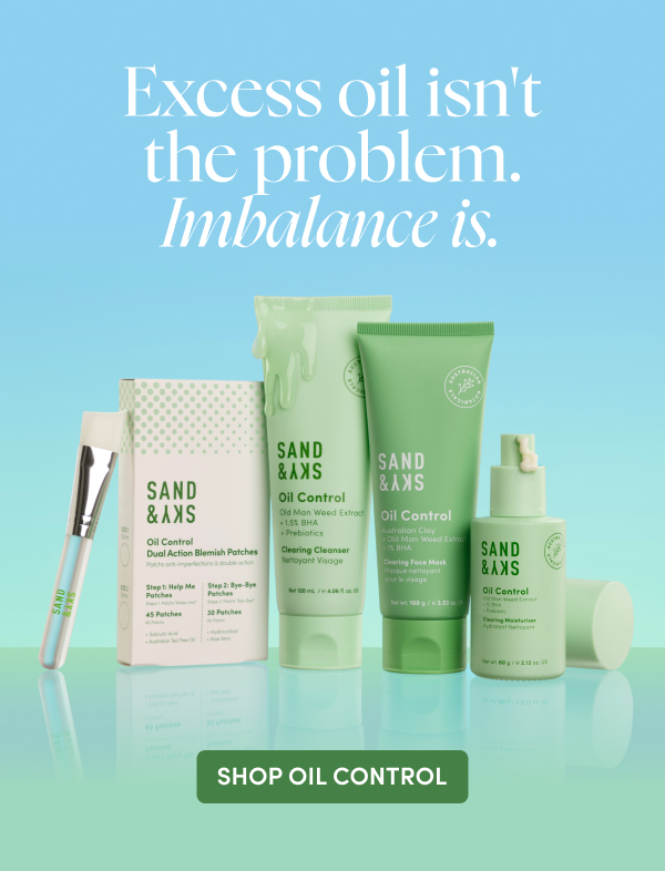 Excess oil isn't the problem. Imbalance is.