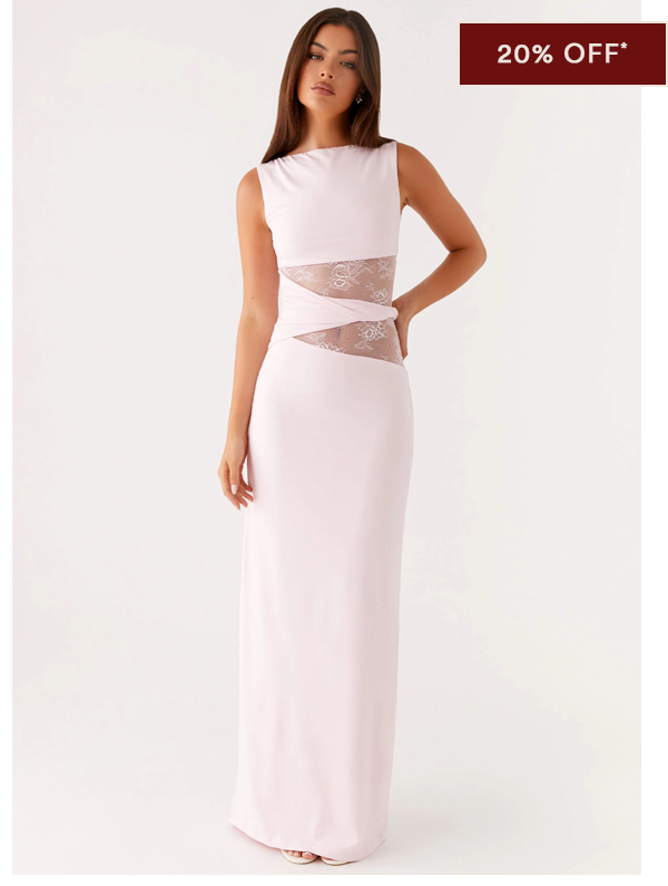 Karma Maxi Dress - Pink
