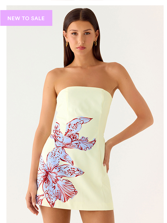 denby-strapless-mini-dress-purple-floral