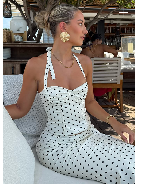 BLACK POLKA DOT