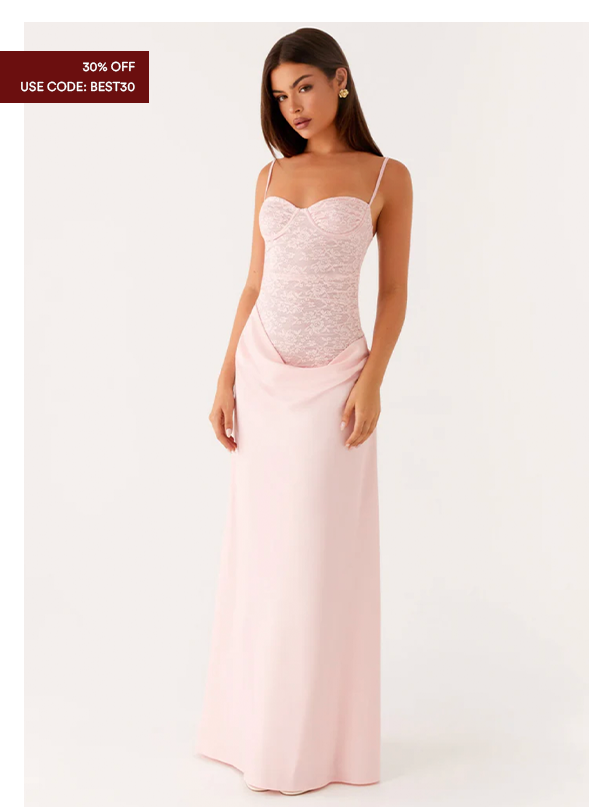 Romy Maxi Dress - Pink